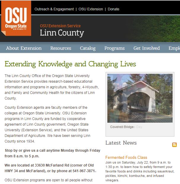 OSU Linn County Extension Service